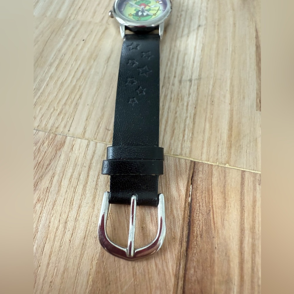 Vintage 90s Armitron Marvin the Martian watch NEW BATTERY - Picture 4 of 11